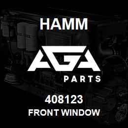 408123 Hamm FRONT WINDOW | AGA Parts