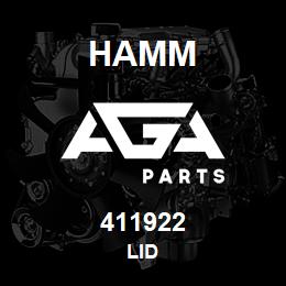 411922 Hamm LID | AGA Parts