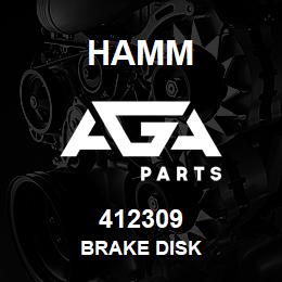 412309 Hamm BRAKE DISK | AGA Parts