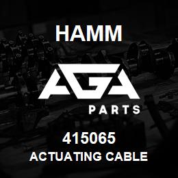 415065 Hamm ACTUATING CABLE | AGA Parts