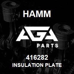 416282 Hamm INSULATION PLATE | AGA Parts