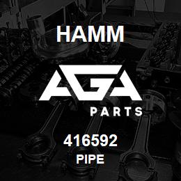 416592 Hamm PIPE | AGA Parts