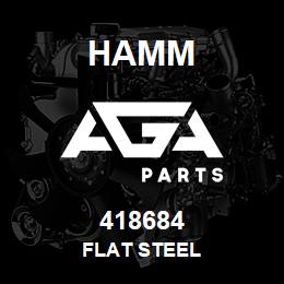 418684 Hamm FLAT STEEL | AGA Parts