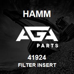 41924 Hamm FILTER INSERT | AGA Parts