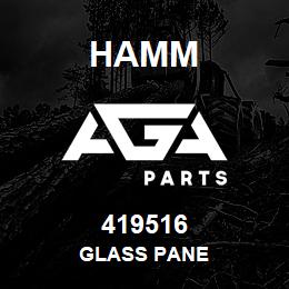 419516 Hamm GLASS PANE | AGA Parts