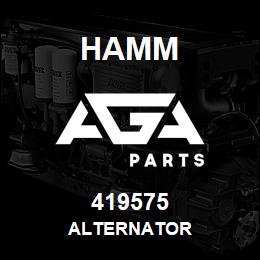 419575 Hamm ALTERNATOR | AGA Parts