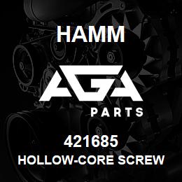 421685 Hamm HOLLOW-CORE SCREW | AGA Parts