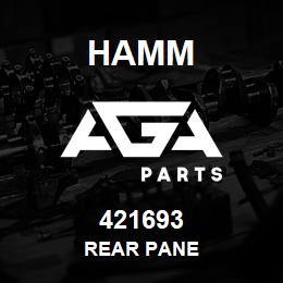 421693 Hamm REAR PANE | AGA Parts