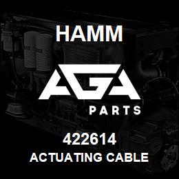 422614 Hamm ACTUATING CABLE | AGA Parts