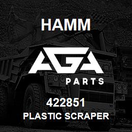 422851 Hamm PLASTIC SCRAPER | AGA Parts