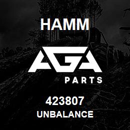 423807 Hamm UNBALANCE | AGA Parts