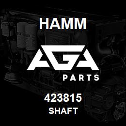 423815 Hamm SHAFT | AGA Parts