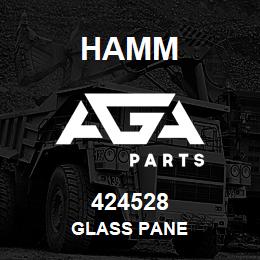 424528 Hamm GLASS PANE | AGA Parts