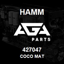 427047 Hamm COCO MAT | AGA Parts