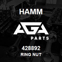 428892 Hamm RING NUT | AGA Parts