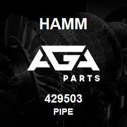 429503 Hamm PIPE | AGA Parts