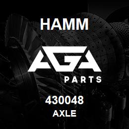 430048 Hamm AXLE | AGA Parts