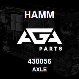 430056 Hamm AXLE | AGA Parts