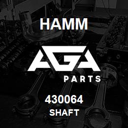 430064 Hamm SHAFT | AGA Parts