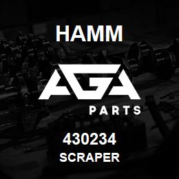 430234 Hamm SCRAPER | AGA Parts