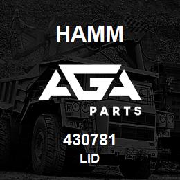 430781 Hamm LID | AGA Parts