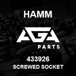 433926 Hamm SCREWED SOCKET | AGA Parts