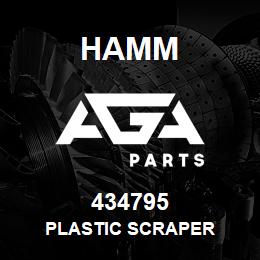 434795 Hamm PLASTIC SCRAPER | AGA Parts