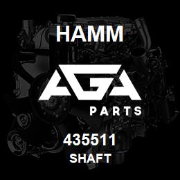 435511 Hamm SHAFT | AGA Parts