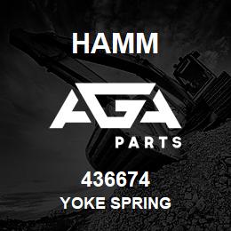 436674 Hamm YOKE SPRING | AGA Parts