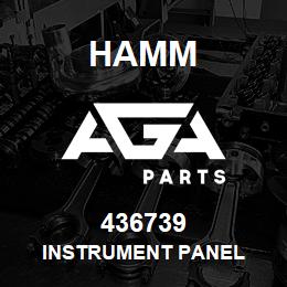 436739 Hamm INSTRUMENT PANEL | AGA Parts