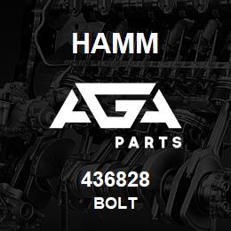 436828 Hamm BOLT | AGA Parts