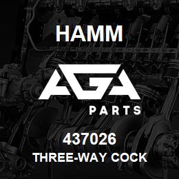 437026 Hamm THREE-WAY COCK | AGA Parts