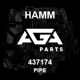 437174 Hamm PIPE | AGA Parts