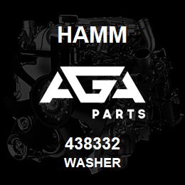 438332 Hamm WASHER | AGA Parts