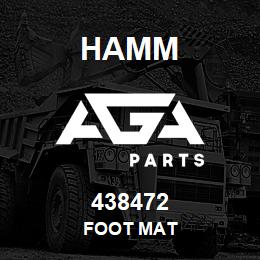 438472 Hamm FOOT MAT | AGA Parts