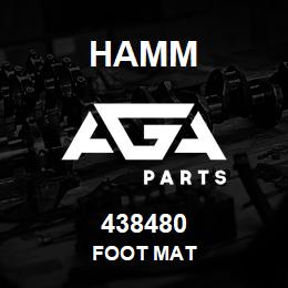 438480 Hamm FOOT MAT | AGA Parts