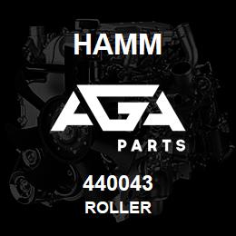 440043 Hamm ROLLER | AGA Parts