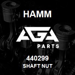 440299 Hamm SHAFT NUT | AGA Parts