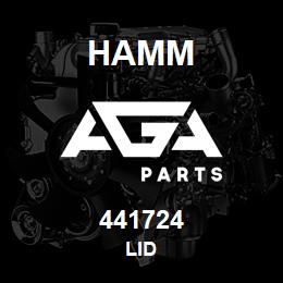 441724 Hamm LID | AGA Parts