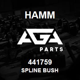 441759 Hamm SPLINE BUSH | AGA Parts