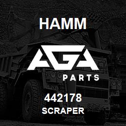 442178 Hamm SCRAPER | AGA Parts