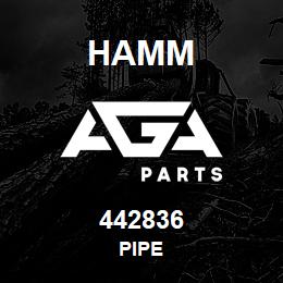 442836 Hamm PIPE | AGA Parts