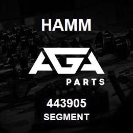 443905 Hamm SEGMENT | AGA Parts