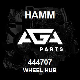 444707 Hamm WHEEL HUB | AGA Parts