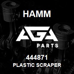 444871 Hamm PLASTIC SCRAPER | AGA Parts