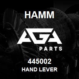 445002 Hamm HAND LEVER | AGA Parts