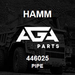 446025 Hamm PIPE | AGA Parts