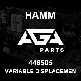 446505 Hamm VARIABLE DISPLACEMENT MOTOR | AGA Parts