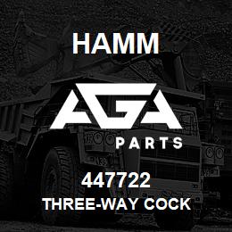 447722 Hamm THREE-WAY COCK | AGA Parts