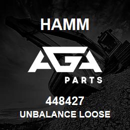 448427 Hamm UNBALANCE LOOSE | AGA Parts